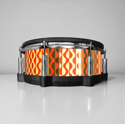 Negative Circles Drum Wrap