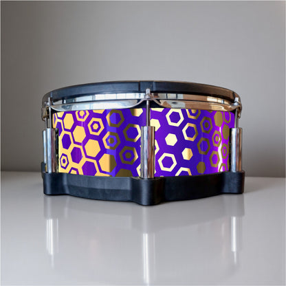 Hexagonal Fade Drum Wrap