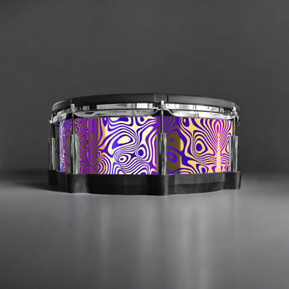 Psychedelic Swirl Drum Wrap