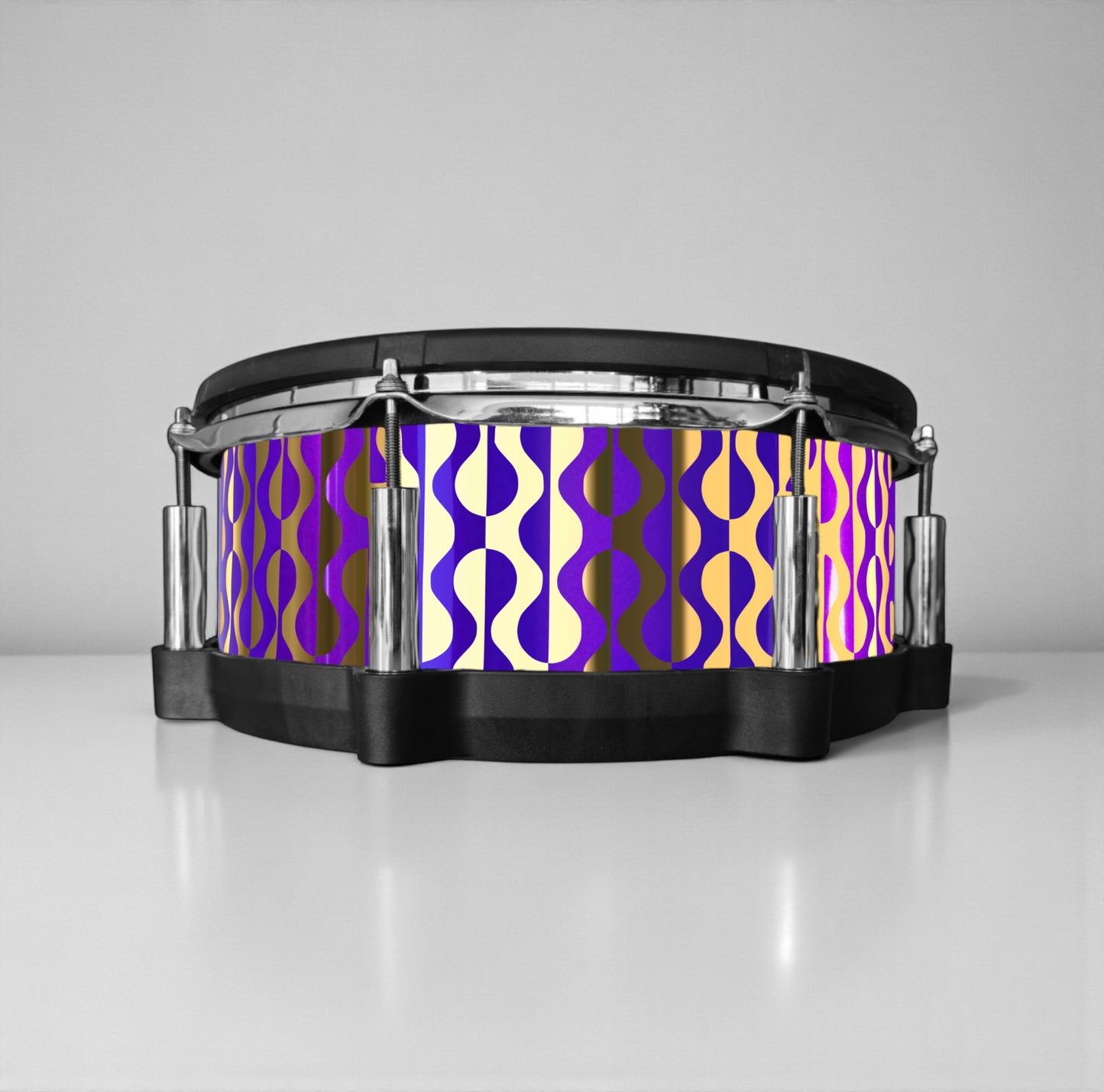 Negative Circles Drum Wrap