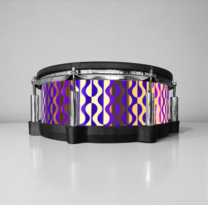 Negative Circles Drum Wrap