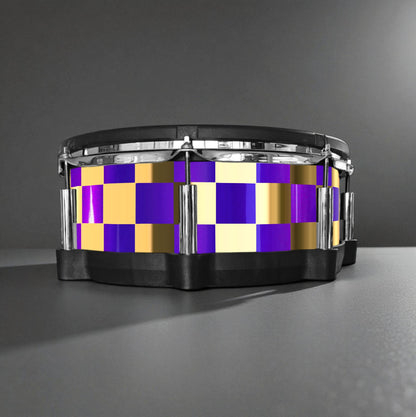 Checkerboard Drum Wrap