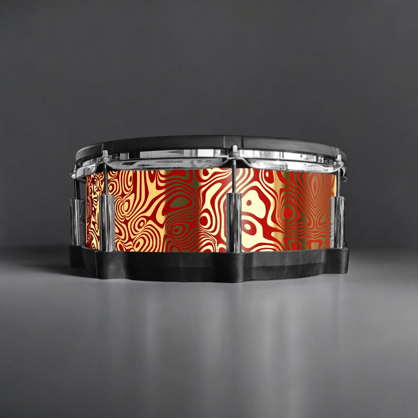 Psychedelic Swirl Drum Wrap