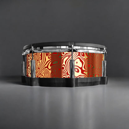 Psychedelic Swirl Drum Wrap