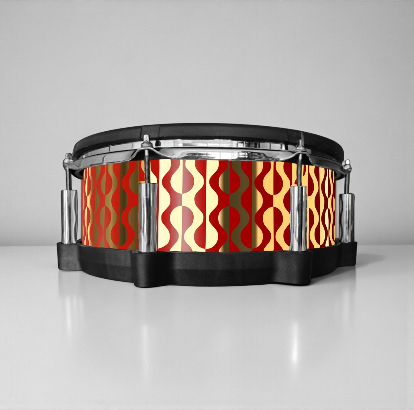 Negative Circles Drum Wrap