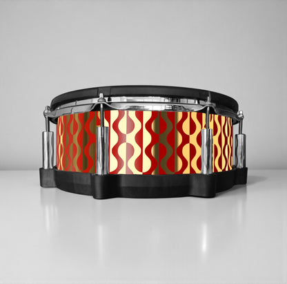 Negative Circles Drum Wrap