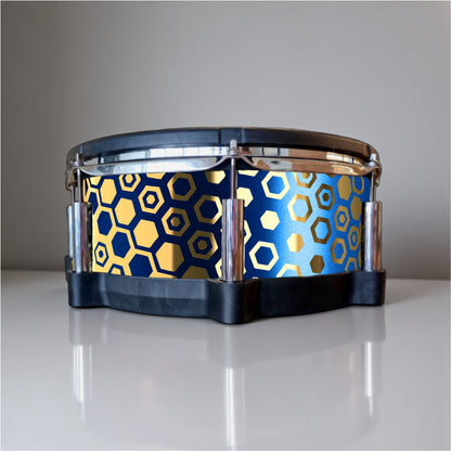 Hexagonal Fade Drum Wrap