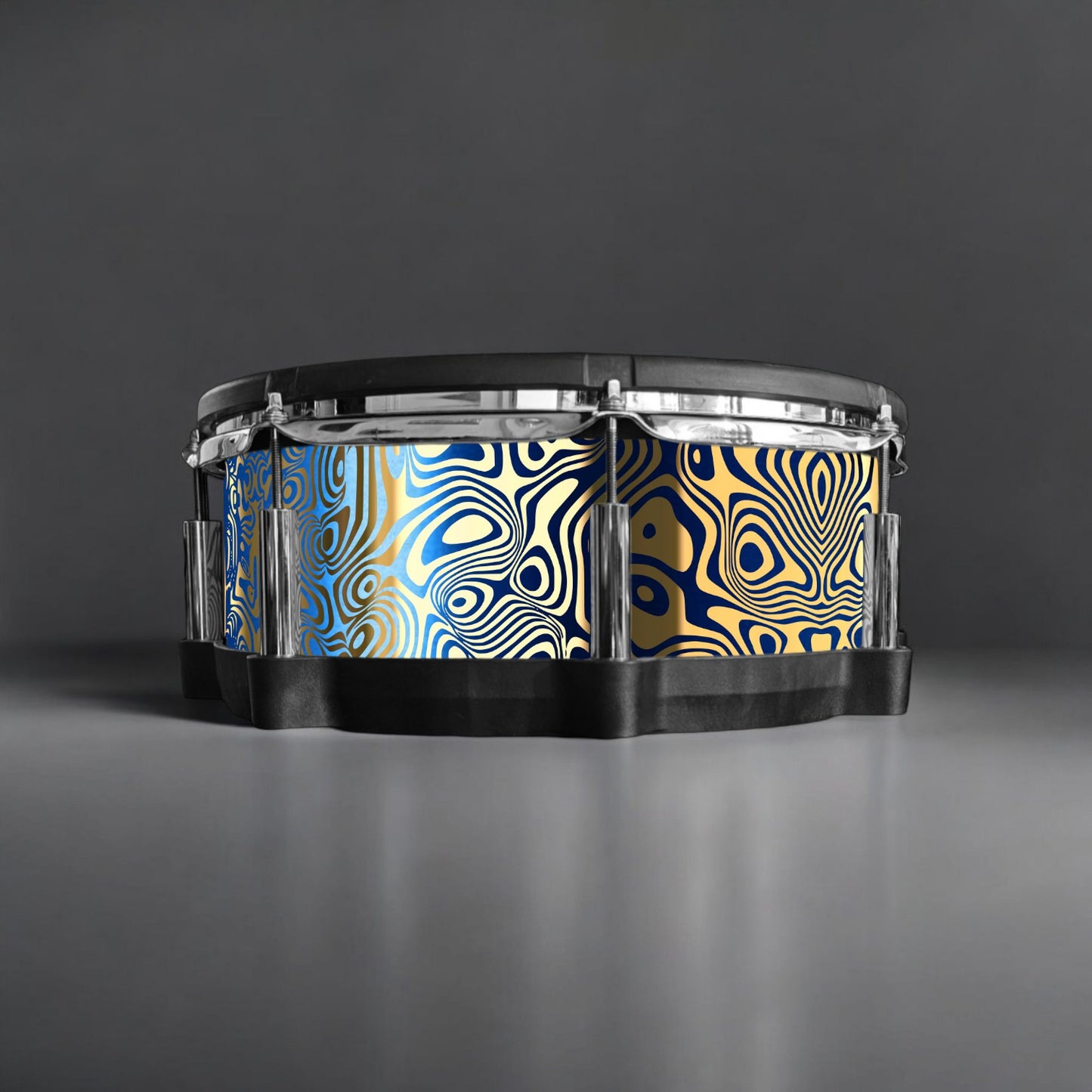 Psychedelic Swirl Drum Wrap