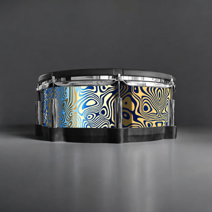 Psychedelic Swirl Drum Wrap