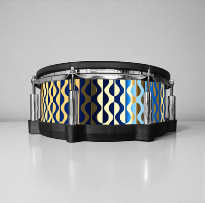 Negative Circles Drum Wrap