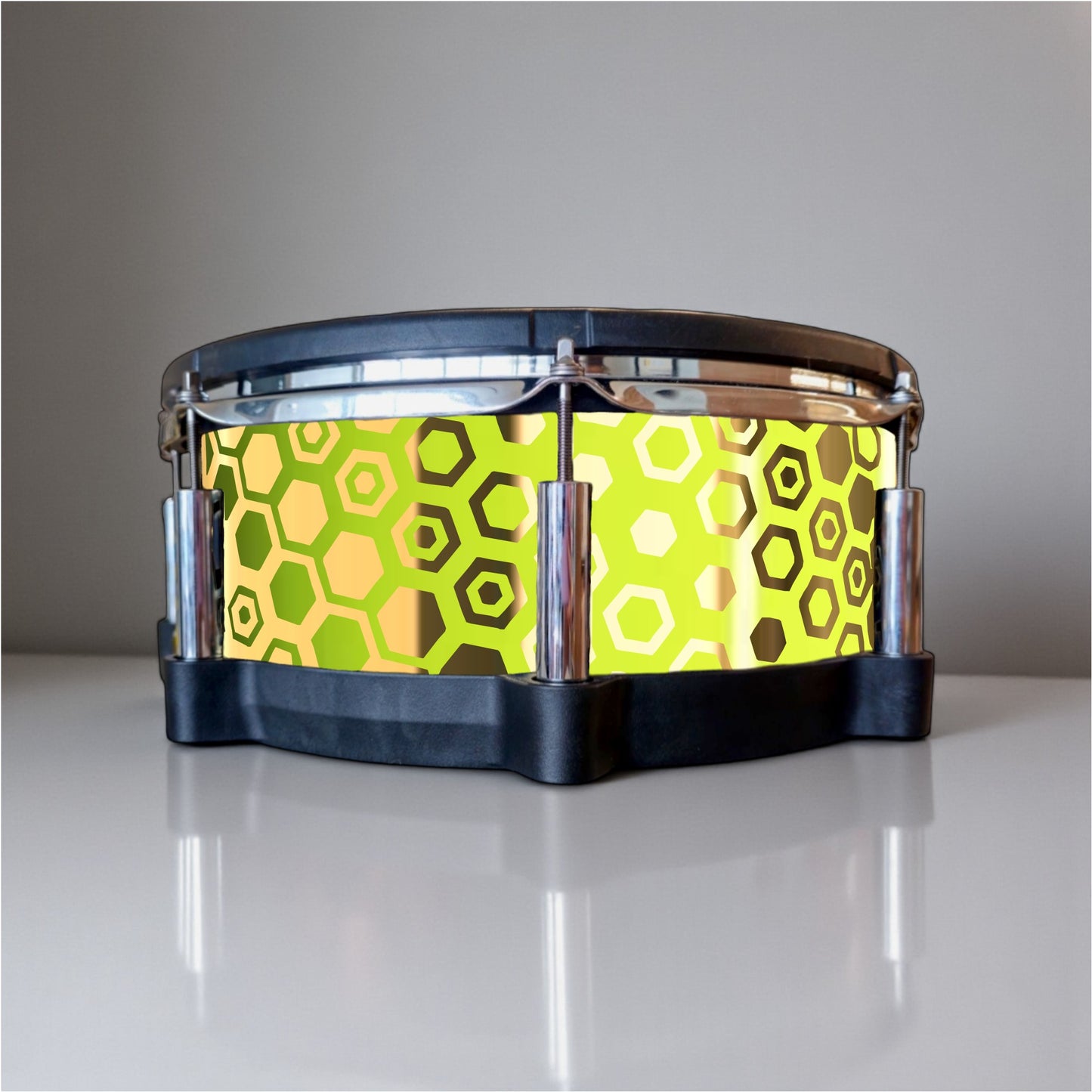 Hexagonal Fade Drum Wrap