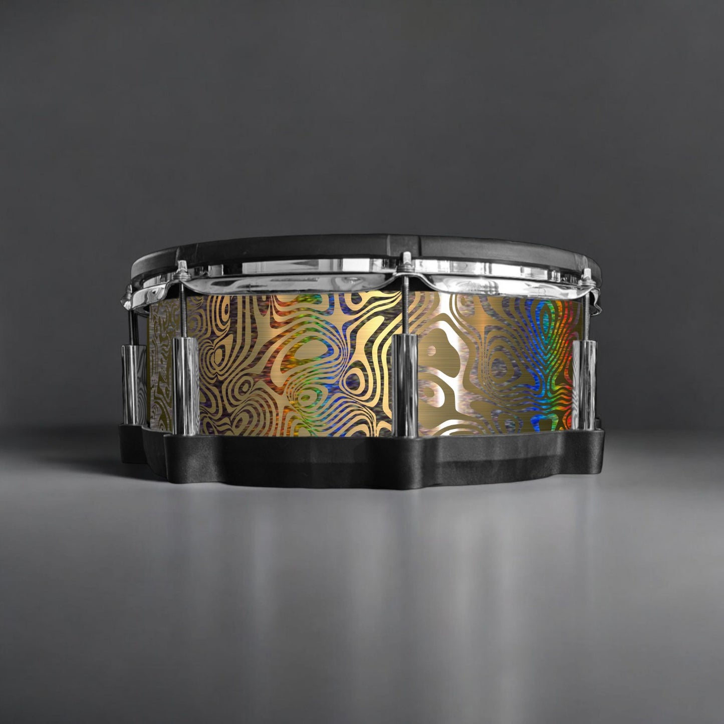 Psychedelic Swirl Drum Wrap