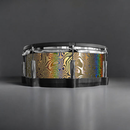 Psychedelic Swirl Drum Wrap