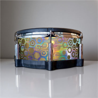 Hexagonal Fade Drum Wrap