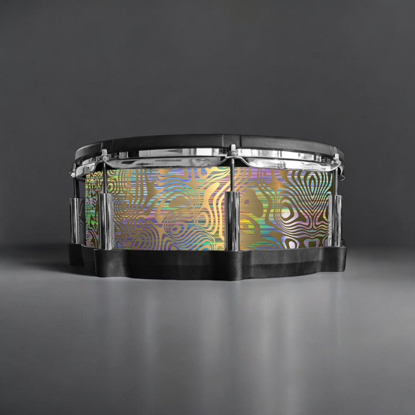 Psychedelic Swirl Drum Wrap