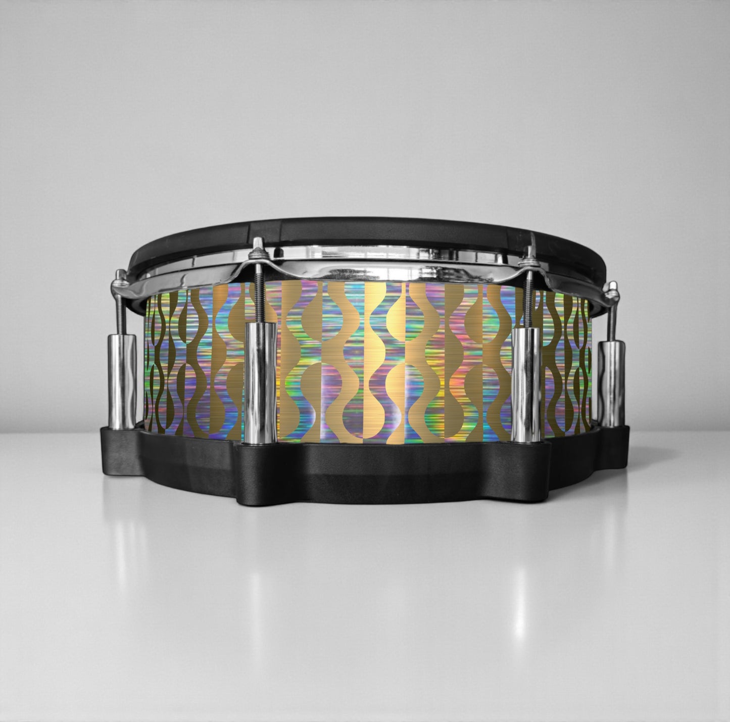 Negative Circles Drum Wrap