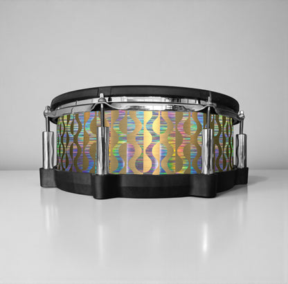 Negative Circles Drum Wrap