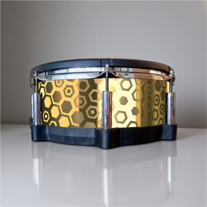 Hexagonal Fade Drum Wrap
