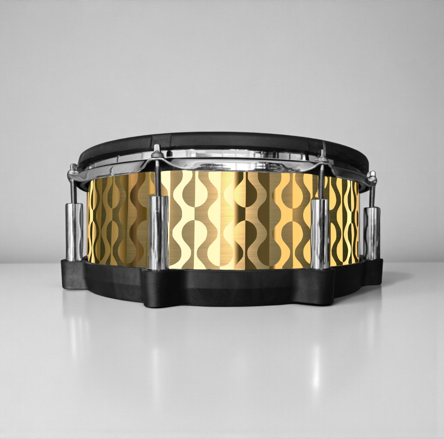 Negative Circles Drum Wrap