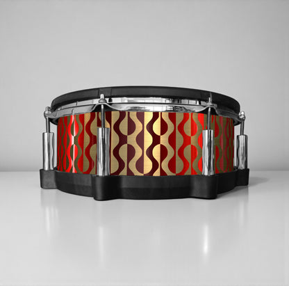 Negative Circles Drum Wrap