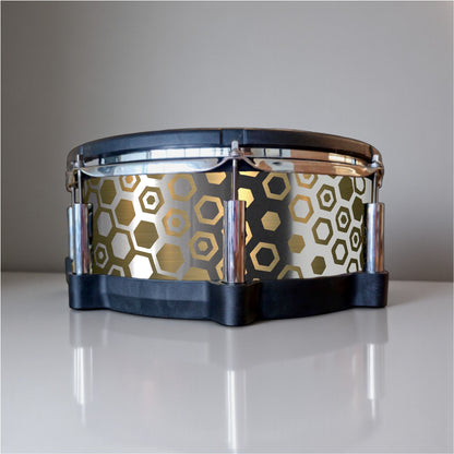 Hexagonal Fade Drum Wrap