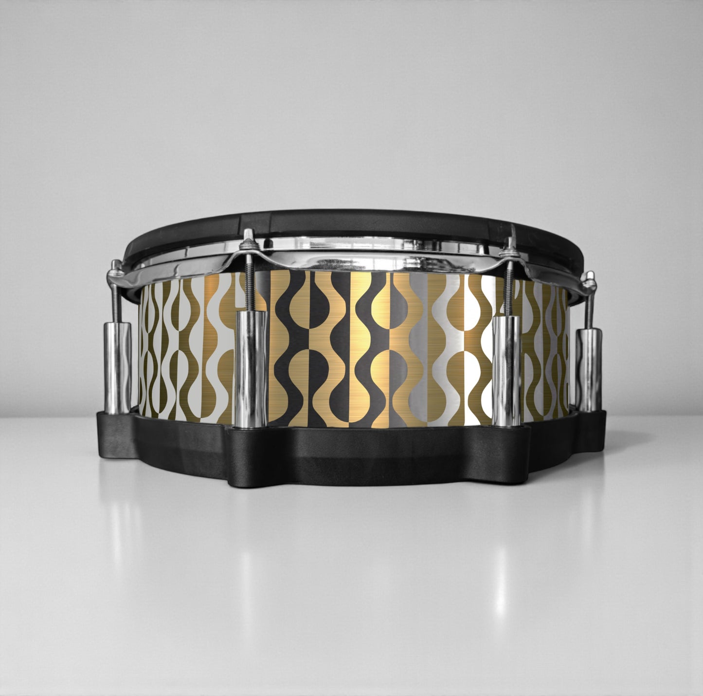 Negative Circles Drum Wrap