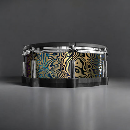 Psychedelic Swirl Drum Wrap