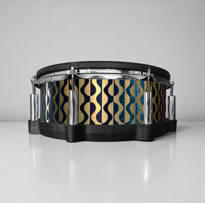 Negative Circles Drum Wrap