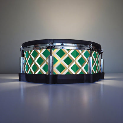 3D Tile Drum Wrap (White Base)