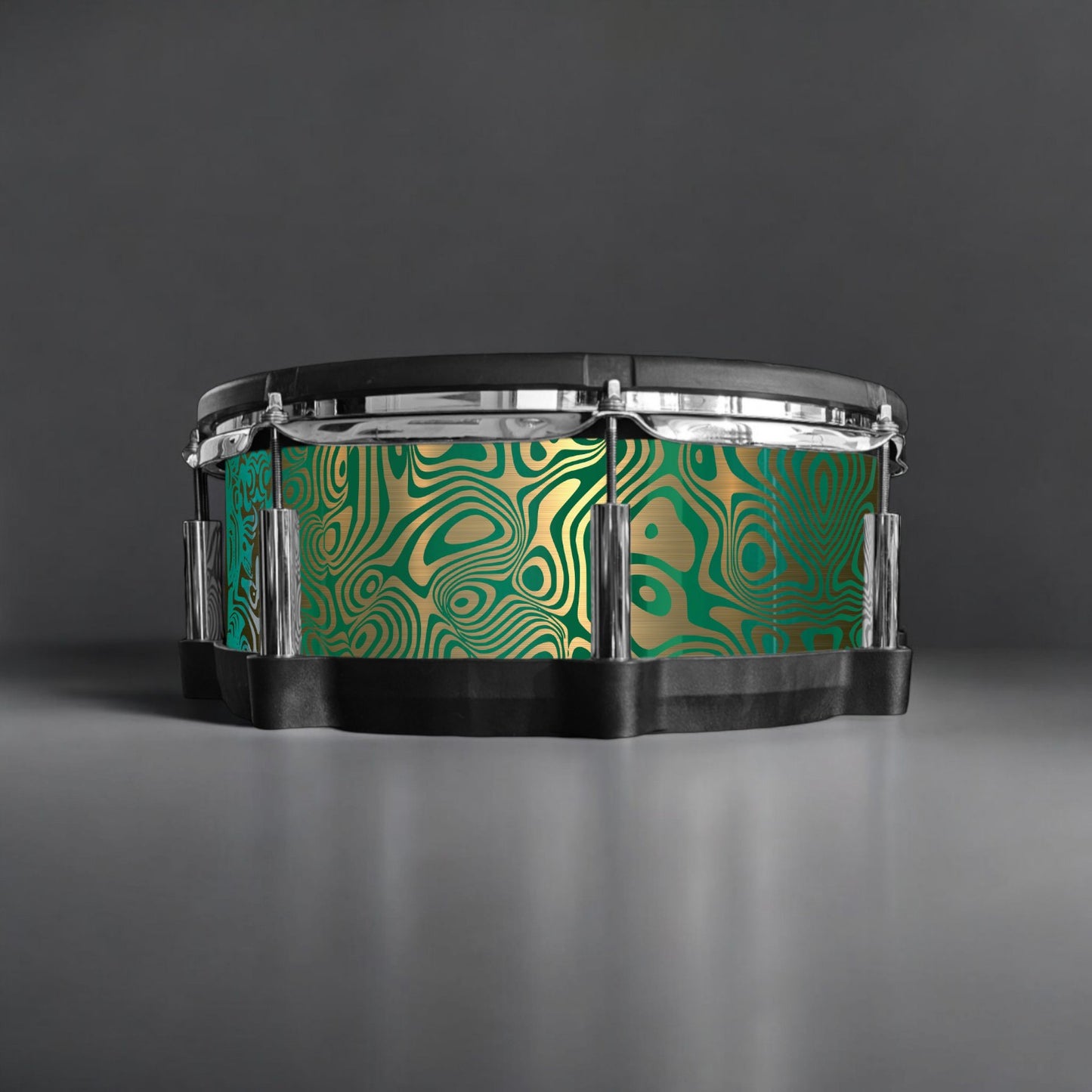 Psychedelic Swirl Drum Wrap