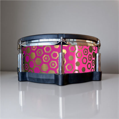 Hexagonal Fade Drum Wrap
