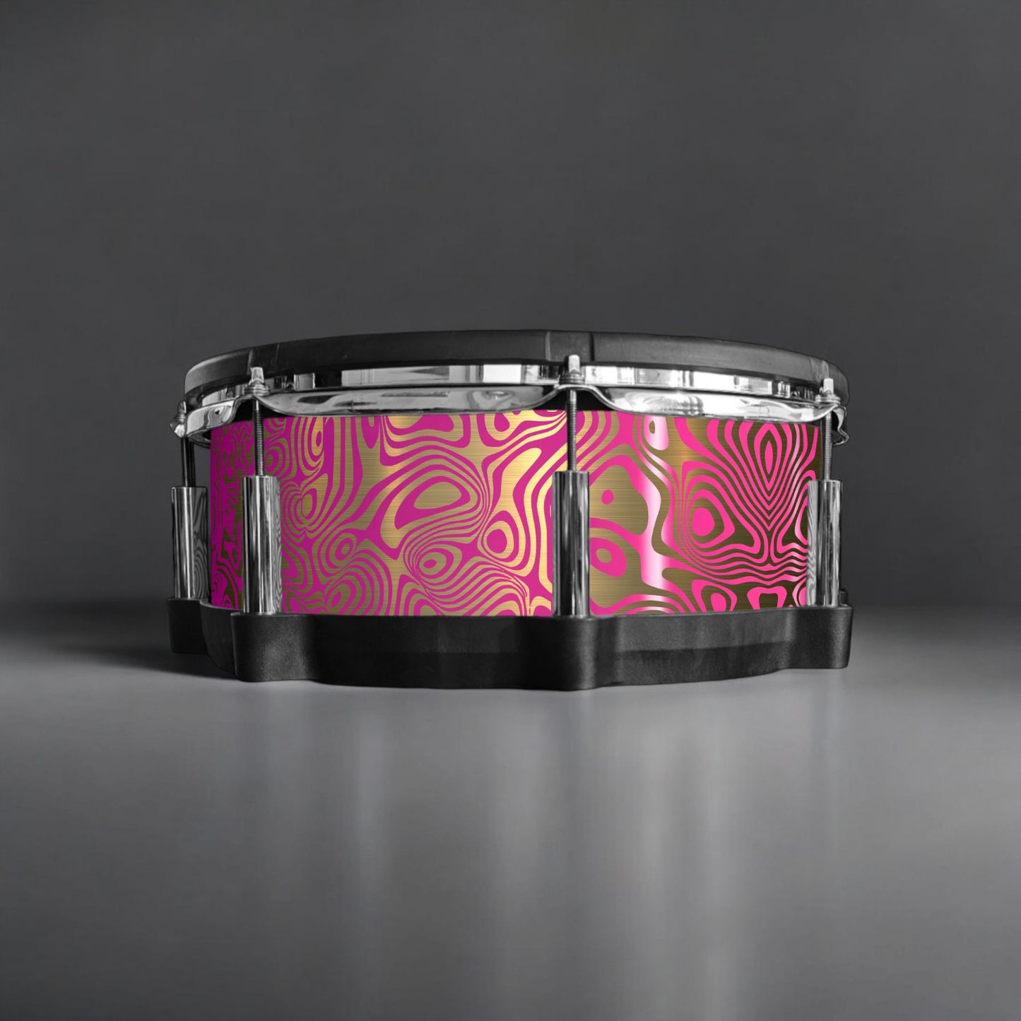 Psychedelic Swirl Drum Wrap