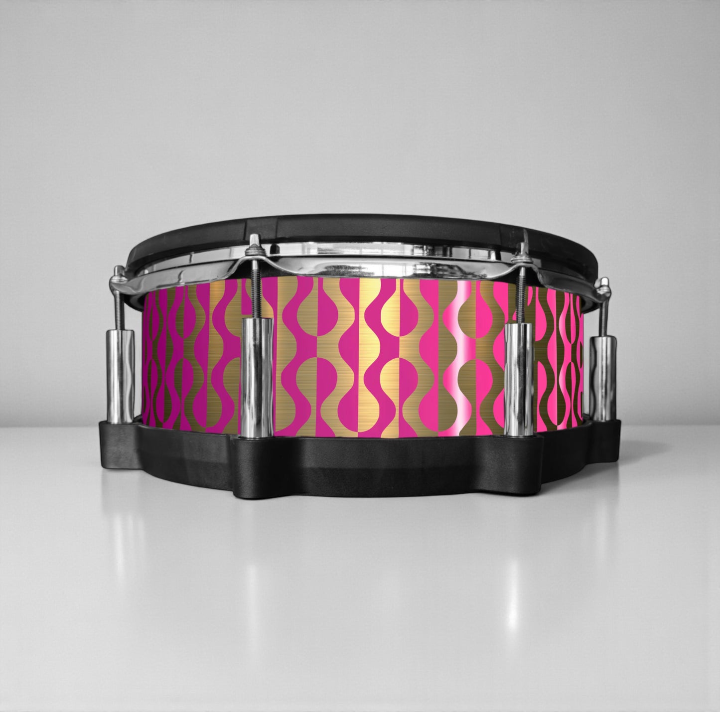 Negative Circles Drum Wrap