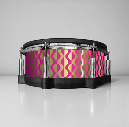 Negative Circles Drum Wrap