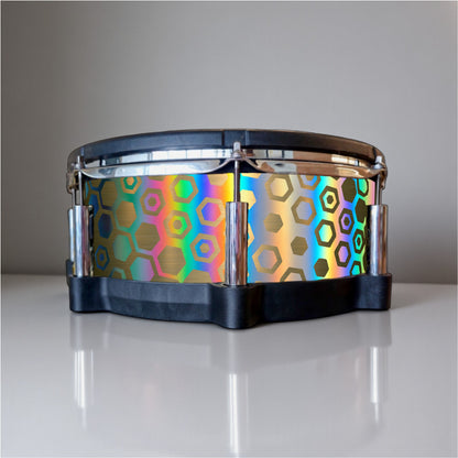 Hexagonal Fade Drum Wrap