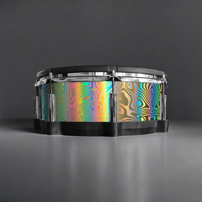 Psychedelic Swirl Drum Wrap