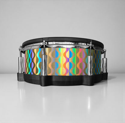 Negative Circles Drum Wrap