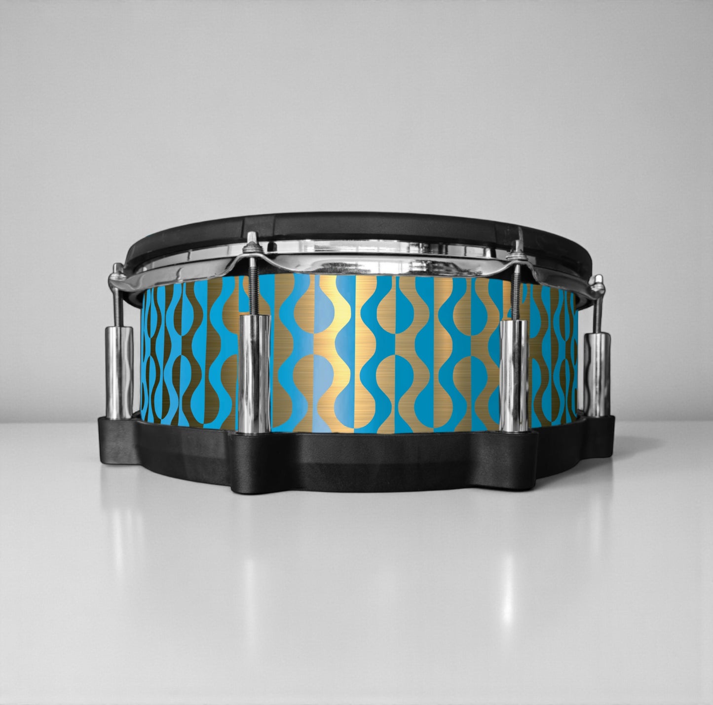 Negative Circles Drum Wrap