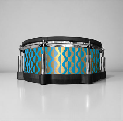 Negative Circles Drum Wrap