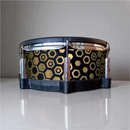 Hexagonal Fade Drum Wrap