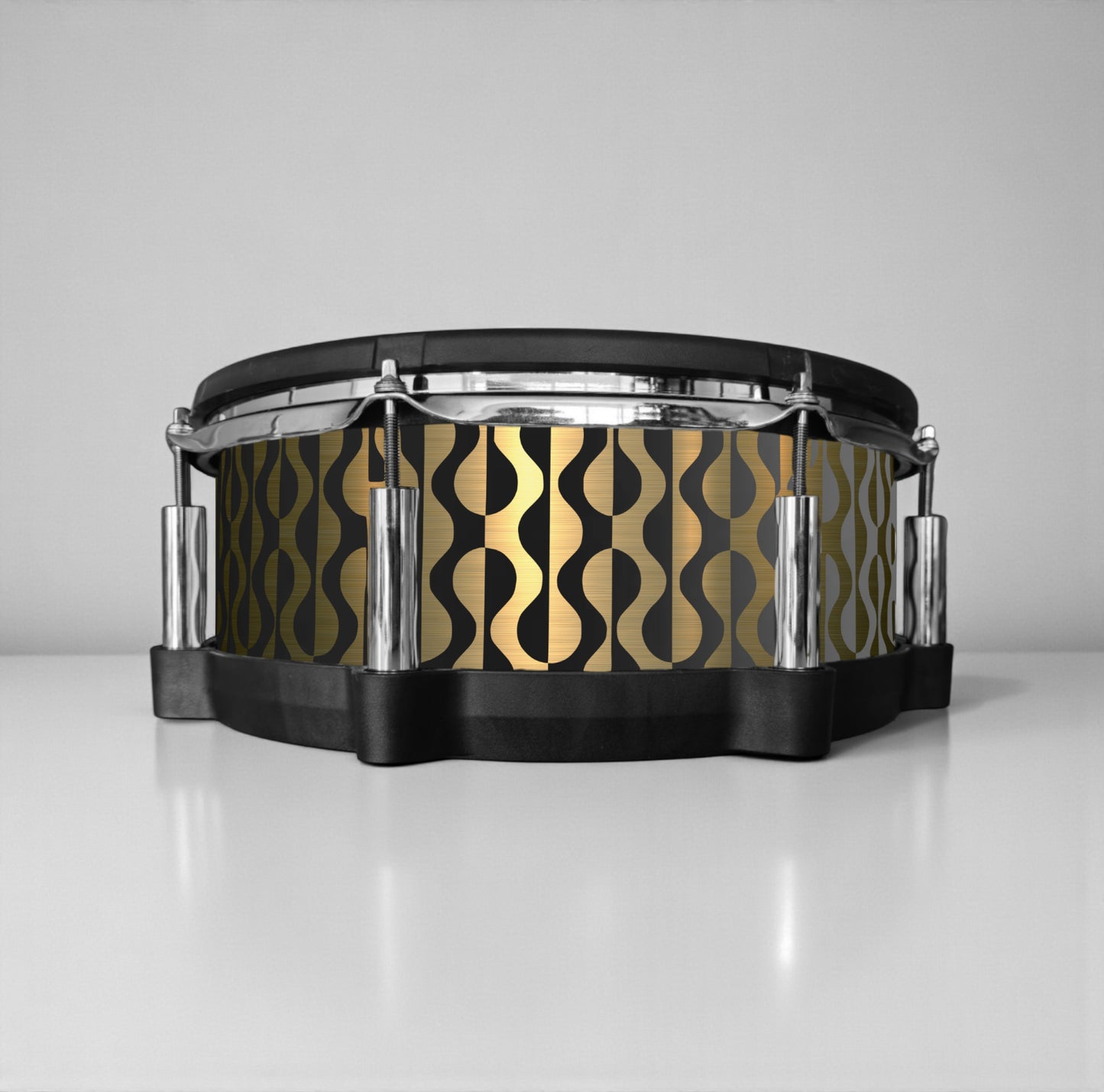 Negative Circles Drum Wrap