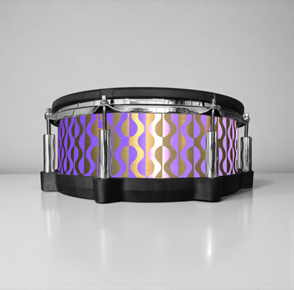 Negative Circles Drum Wrap