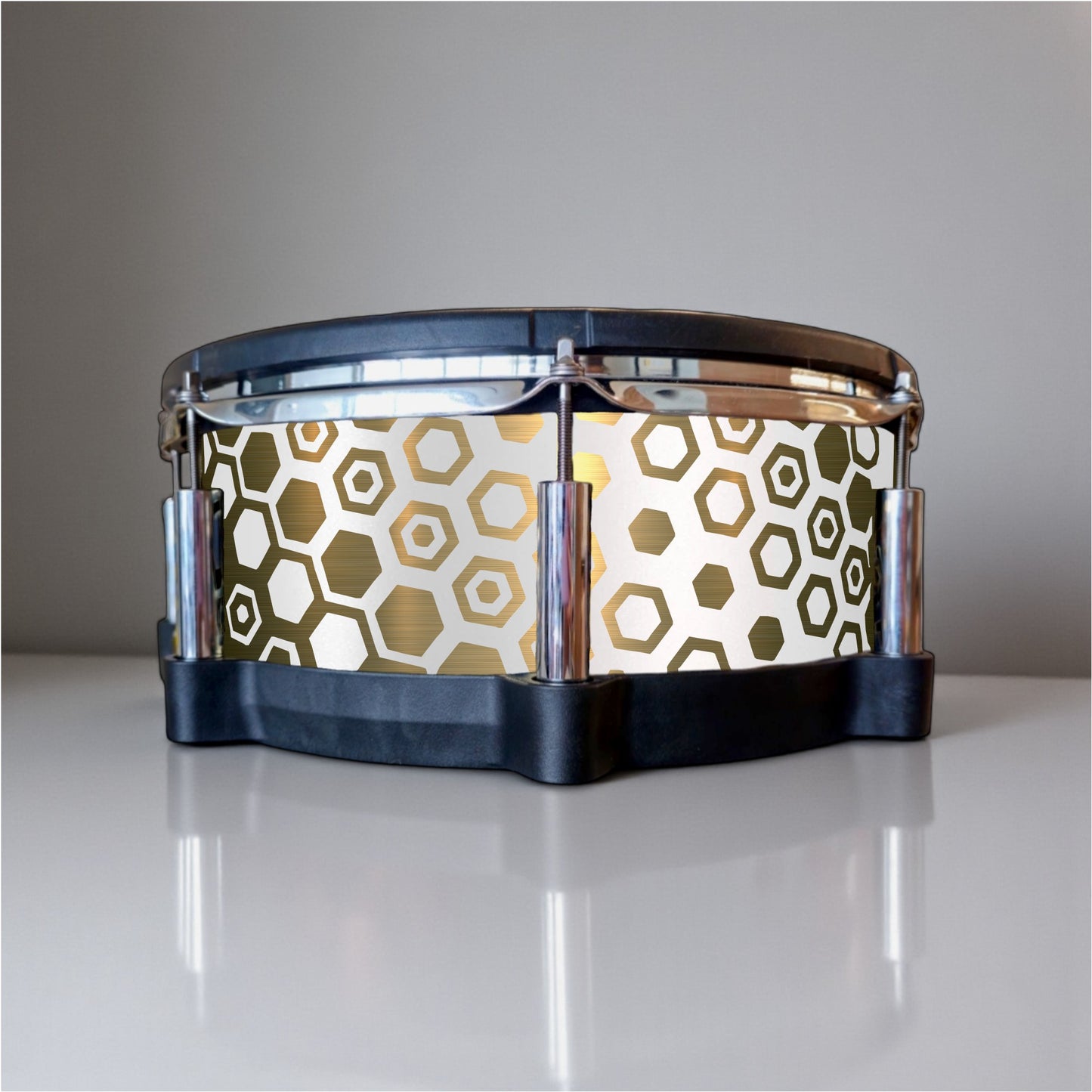 Hexagonal Fade Drum Wrap