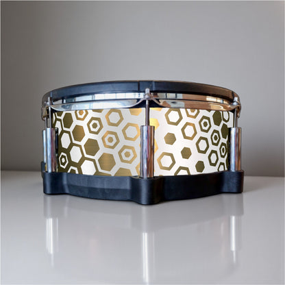 Hexagonal Fade Drum Wrap