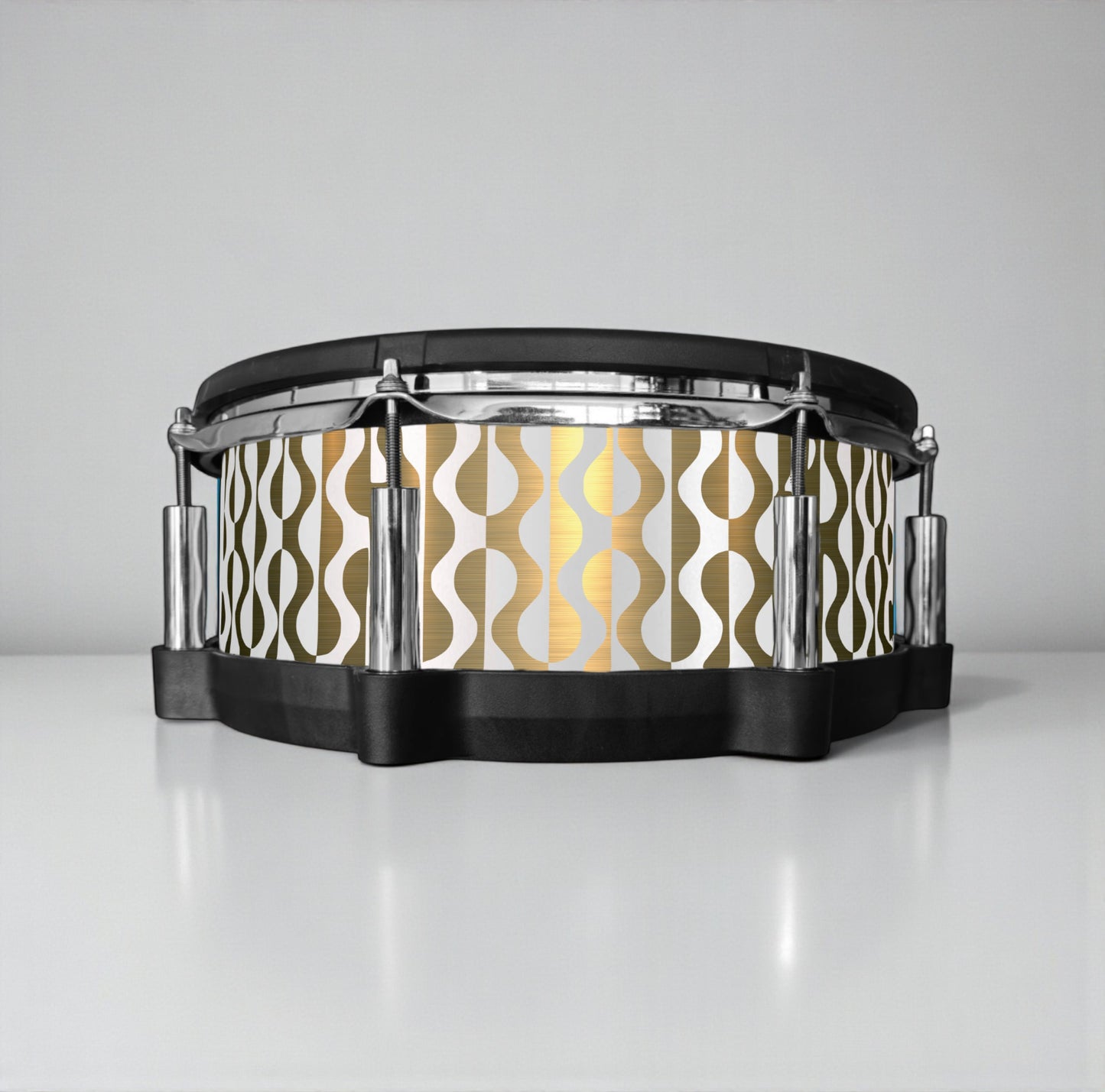 Negative Circles Drum Wrap