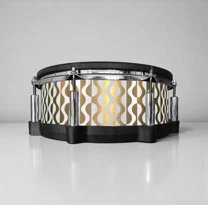 Negative Circles Drum Wrap