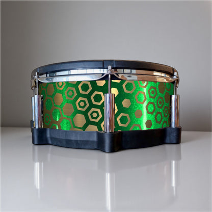 Hexagonal Fade Drum Wrap