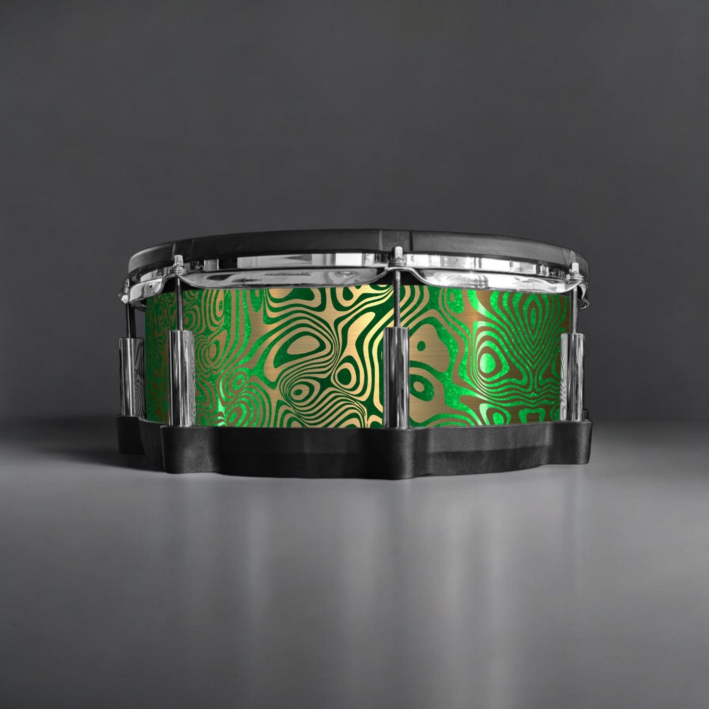 Psychedelic Swirl Drum Wrap