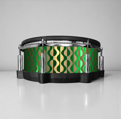 Negative Circles Drum Wrap