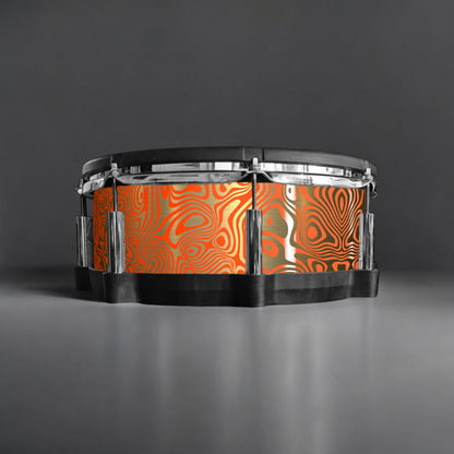 Psychedelic Swirl Drum Wrap